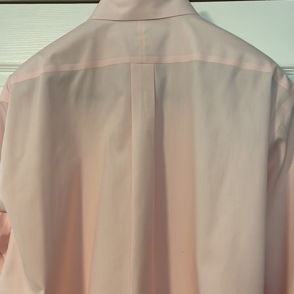 L.L. Bean Size: XL Classic Fit Dress Shirt Button Down Cotton Color: Pink - Picture 3 of 5